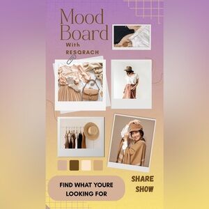 3/27 @10:00 AM EST MOOD BOARD FIND WHAT YOURE LOOKING FOR WITH @resqrach